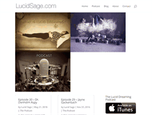 Tablet Screenshot of lucidsage.com